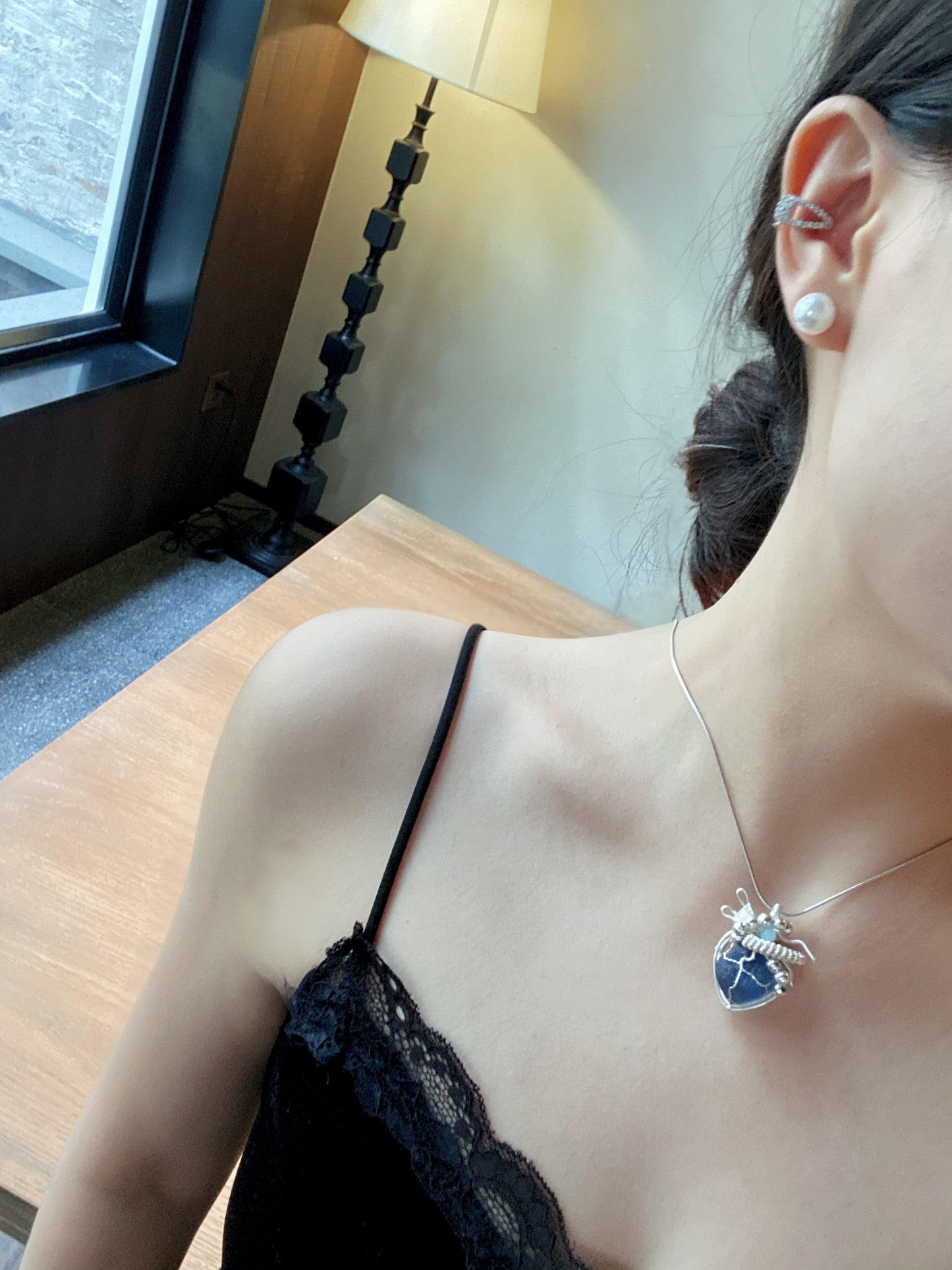 Summer limited edition dopamine red heart necklace, a necklace that will rock the streets with your sisters, a niche necklace that won’t be seen with others, a high-end holiday gift that will rock the world, birthday gift