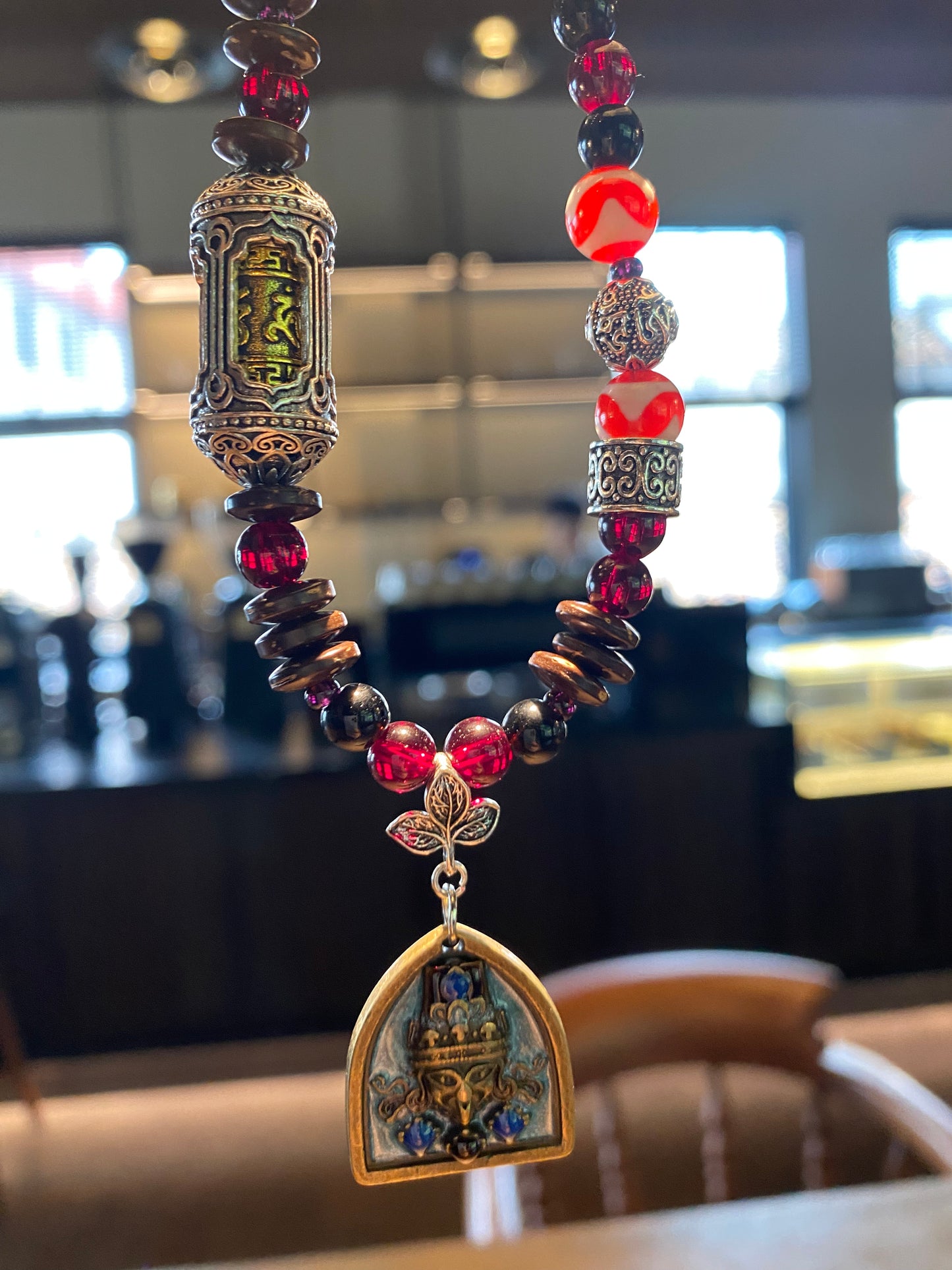 JOJO original handmade necklace. You will fall in love with it at first sight. It is so beautiful. No one will see the same style. It will look beautiful on everyone #necklace #originalhandmade #gift